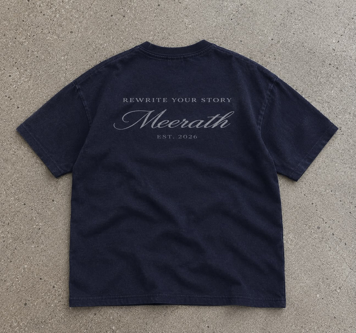 Meerath Classics - Navy Essential T-shirt